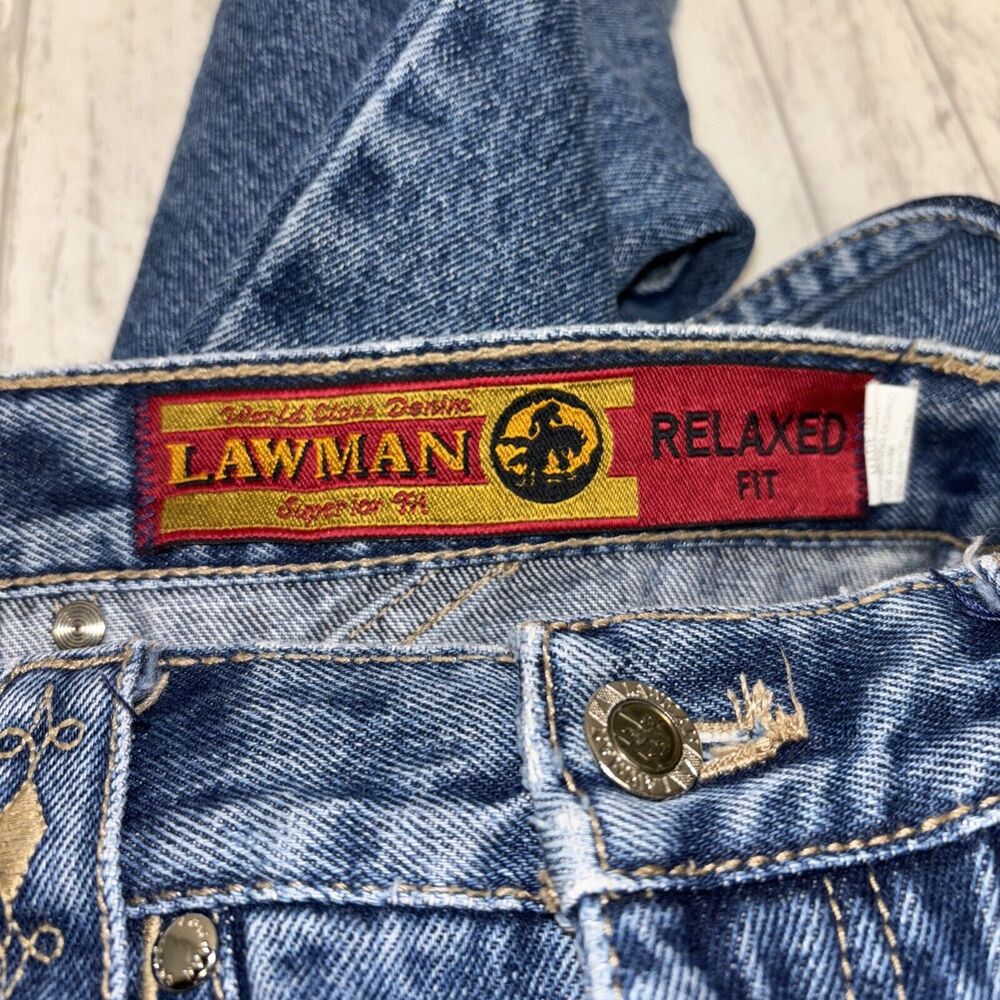 Womens Size 9/10 Vintage Lawman Relaxed Western Jeans EUC - Picture 9 of 10